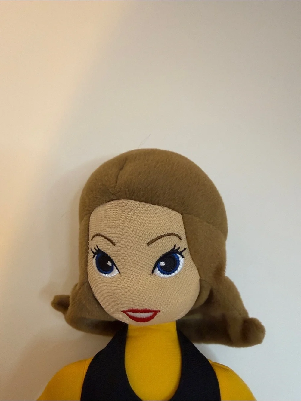 Pittsburgh Steelers Cheerleader Plush Doll NFL Stuffed Toy Black Gold